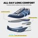 Fittington Wide For Man Walking Casual Sneakers Orthopedic Shoes Arch Support For Plantar Fasciitis Neuropathy_desvips.com