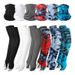 Sports Safety Sunscreen Combo Set Ice Silk Cycling Headband Quick Drying Breathable Fishing Neck Warmer Sun Protection Sleeves_desvips.com
