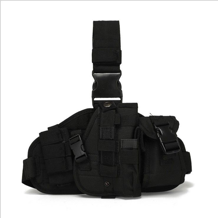 Men's Bags Factory Spot Tactical Gun Holster Dog Bag Leggings Bag Molle Accessory Bag Wild Tactical Combination Leg Cover_desvips.com