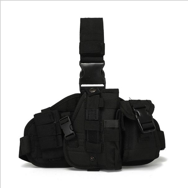 Men's Bags Factory Spot Tactical Gun Holster Dog Bag Leggings Bag Molle Accessory Bag Wild Tactical Combination Leg Cover_desvips.com
