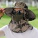 Sun Fishing Fisherman's UV Protection Sun Fashionable Outdoor Hiking Hat, Breathable And Foldable_desvips.com