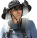 Hat With Fans Solar Power Wide Brim Sun Hat With 2 Solar Fan UPF 50+ Fishing Hat_desvips.com