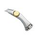 RX19872 Heavy Duty Utility Metal Art Roofing Work Fixed Blade Knife Customizable Color LOG_desvips.com