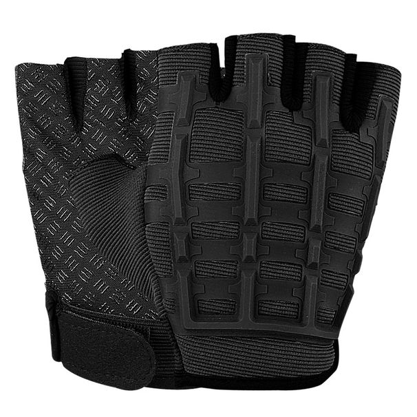 Mountaineering Outdoor Sports Wear-Resistant Fitness Tactical Bicycle Gloves Cycling Non-Slip Men And Women Half Finger_desvips.com