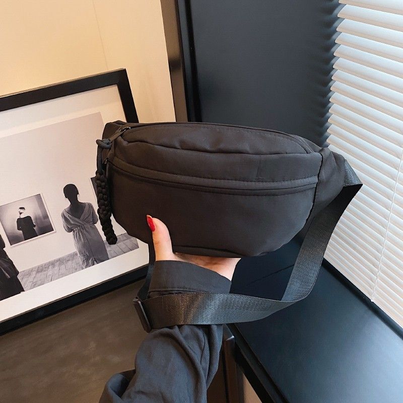 001 Phone Waist Simple Trendy Brand Men's Chest Japanese Style Lightweight Single Shoulder Small Backpack Women's Casual_desvips.com