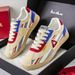 Mens Classic Running Lace Up Soft Sole Walking Breathable Flat Fashion 2026 Spring Autumn Tennis Casual Sports Shoes_desvips.com