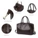 Travel Duffle Genuine Leather Single Shoulder Tote Large Weekend Messenger Bag_desvips.com