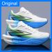Unisex Sports Fashionable Lace Up Outdoor Anti Slip Training 2026 Spring New Light Thick Soled Running Shoes_desvips.com