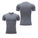 PRO Fitness Clothing Men Sports Tight Short Sleeve Quick Dry Clothes Elastic Running T-shirt Compression Cycling Jersey_desvips.com
