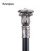 Four Head Snake Pharaoh Walking Cane Fashion Decorative Cane For Halloween For Cosplay And Parties, For Cosplay & Party 93cm_desvips.com