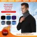 Winter Smart Charging Scarf For Men And Women USB Electric Heating Warmer Outdoor Cycling Cold-Proof Neck Gaiter_desvips.com