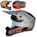Trail riding helmet O 'Neill men's and women's Rally helmet plus-size ADV Racing breathable Cross-country helmet_desvips.com
