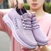 Women's spring new foreign trade women's shoes single shoes polyurethane flying woven casual sports women's shoes_desvips.com