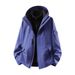 National Standard Outdoor Three-in-one Detachable Jacket, Windproof Waterproof, Graphene Hooded Men's Spring And Autumn_desvips.com