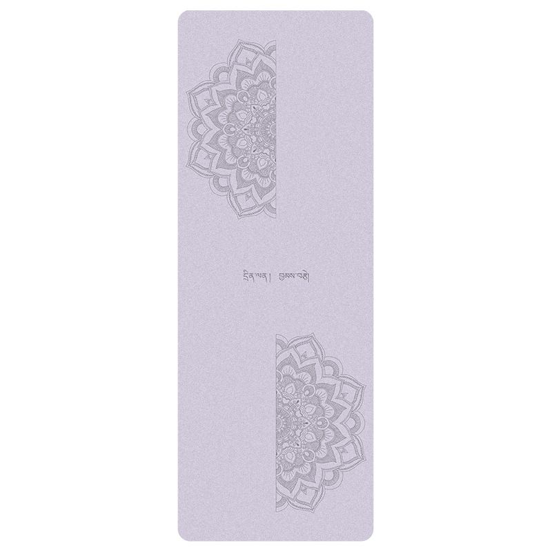 Frosted Coconut Fiber Pu Yoga Mat Rubber Non Slip Professional Thickened Widened Shock Absorption Dance Exercise Fitness Mat_desvips.com