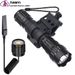Infrared LED Hunting Flashlight Torch 850nm/940nm Night Vision Light With Scope Mount And Remote Switch For Outdoor Activities_desvips.com