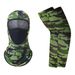 Outdoor Sports Cycling Bicycle Flying Tiger Masked Pullover Hat Mesh Breathable Face Shield Sun Protection Sleeve Set_desvips.com