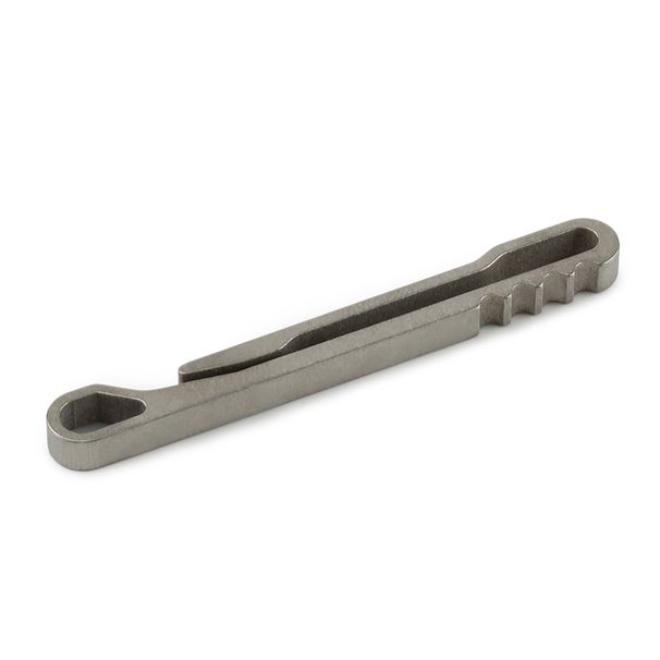Titanium Alloy Key Ring Outdoor Small Tool Fast Hooks Multi Buckle EDC_desvips.com