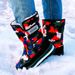 Men's & Women's Winter Snow Boots With Thick Fleece Lining, Waterproof & Slip-Resistant, High-Top Insulated Boots For Extreme Cold Weather_desvips.com