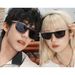 Kagamine Cyberpunk Style Men Fashionable Versatile Sun UV Protection Strong Light Ins Sunglasses For Women_desvips.com