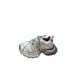 2025 Autumn New European Style Thick-Soled Dad Shoes For Versatile Round-Toe Platform Sole Lace-Up Casual Sneakers_desvips.com