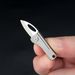 Mini Titanium Alloy Pocket Keychain, Portable And Creative Tool For Opening Packages, Sharp Folding Knife_desvips.com