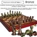 chess high-end gift box metal chess wooden chessboard chess retro European style ornaments chess_desvips.com