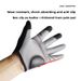 Wear-resistant Microfiber Breathable Shock-absorbing Bicycle Anti-slip Fitness Touchscreen Full-finger Cycling Gloves_desvips.com