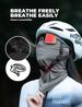 ROCKBROS Half Balaclava Tube Scarf Elastic Multifunctional Scarf For Outdoor_desvips.com
