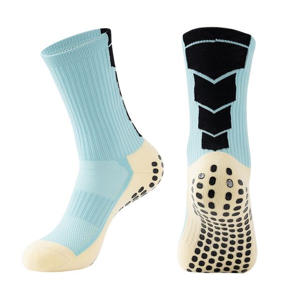 Elite Basketball Socks Thickened Terry Cloth Breathable Sports Socks Dotted Adhesive Design Soccer Socks_desvips.com