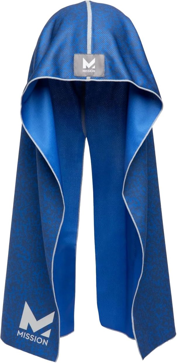 Cooling Hooded Bath Towel, Evaporative Cooling Technology, Instantly Cools Down When Wet, UPF 50 Sun Protection, Keeps_desvips.com