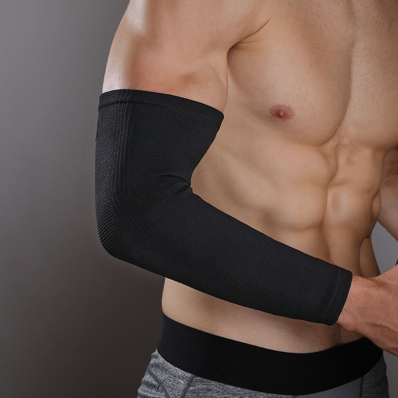 VBOSI Sports Elbow Pads Basketball Running Fitness Extended Arm Guards Cycling Mountaineering Outdoor Factory Wholesale_desvips.com