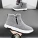 Men's Outdoor High-top Casual Men's Cotton Shoes Are Popular, Winter New Snow Boots Men's Shoes 2025 Fashion Men's Shoes_desvips.com