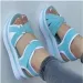 Wedges Summer Woman Platform Fashion Fish Mouth Rome Sandals Black Women Shoes Ddmysaturn_desvips.com