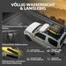 ROCKBROS Car Roof Bag Roof Box Waterproof Roof Case 300L Car Luggage Bag_desvips.com