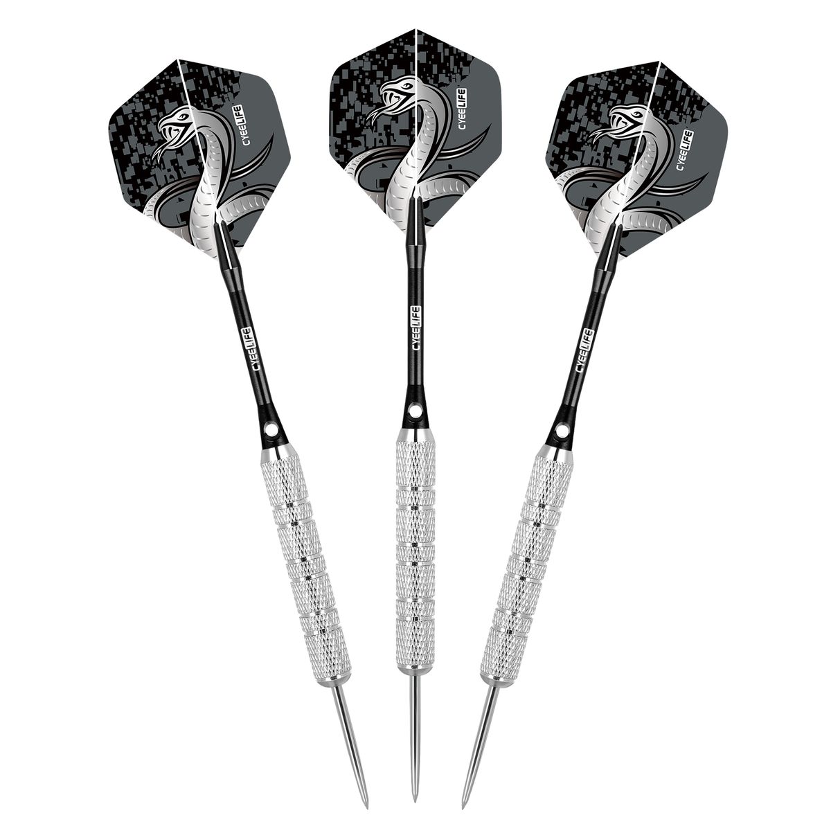 CyeeLife 3pcs 20g Professional Flying Steel Needle Tip Dart Sport Outdoor Indoor Entertainment Game Accessories_desvips.com