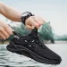 Men's Summer New Lightweight Breathable Sports Low Cut Casual Water Shoes Comfortable Net Upper Rubber Sole_desvips.com