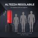 Sacco Da Boxe Da Terra Pesante Con Altezza Regolabile (145-172cm) , Sacco Da Boxe Pieno Base Da Riempire Con Acqua (100kg) Sabbia (120kg)_desvips.com