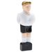 Table Football Players - White And Blue - Suitable For 15.9 Mm Foosball Rods - 11 Players In Black/White & Blue/White Clothing_desvips.com