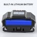 Cross-Border High-Intensity Outdoor LED Head-Mounted Flashlight Red Light Rechargeable Mini Fishing Sensor Headlamp_desvips.com