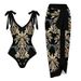 Conservative Cover Slim Sexy Beach Skirt Bikini_desvips.com