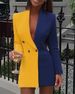 Women's Fashion Professional V-neck Cardigan Small Suit Small Suit_desvips.com