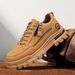 Casual Sports Outdoor Hiking Trendy Fashion Street Comfortable Men's Thick Soled Board Shoes_desvips.com
