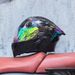 Motorcycle Helmet Flip Up Helmet With Dual Lens And Large Rear Wing, Racing Helmet For Men And Women, Winter Warmth_desvips.com