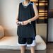 Summer New Ice Silk Quick-Dry Casual Sports Set For Men, Fitness Running Sportswear, Student Training Basketball Clothes_desvips.com