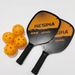 Pickleball Squash For Men, Women, Children, Parent-Child Beach Double Paddle Outdoor Sports Beginner Training Hole Ball_desvips.com