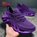 YRZL Men's Sneakers Breathable Non Slip Thick Sole Walking Comfortable Lightweight Casual Fashion Tennis Shoes For Men_desvips.com