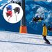 Windproof Duck Down Peaked Hat With Ear Flaps Waterproof Warm For Cycling Ski Outdoor Men Women_desvips.com