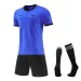 New Arival Football Judge Uniforms Clothing Professional Compeon Soccer Referee Jerseys Kit With Zipper_desvips.com