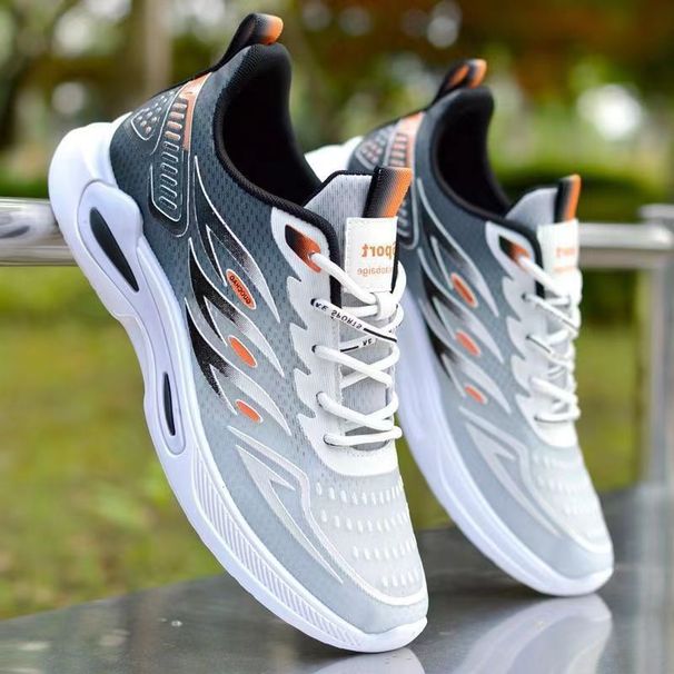 Men's Shoes New Breathable Sports And Leisure Shoes Men's Soft-soled Lightweight Running Shoes Fashion Trend High-end Sports Shoes_desvips.com